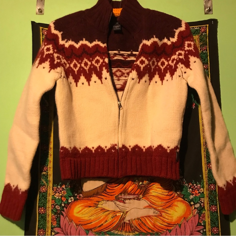 Abercrombie Sweater Lambswool SZ Small